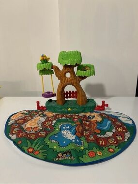 Fisher Price Little People Animal Sounds A to Z Learning Alphabet Zoo MAT ONLY